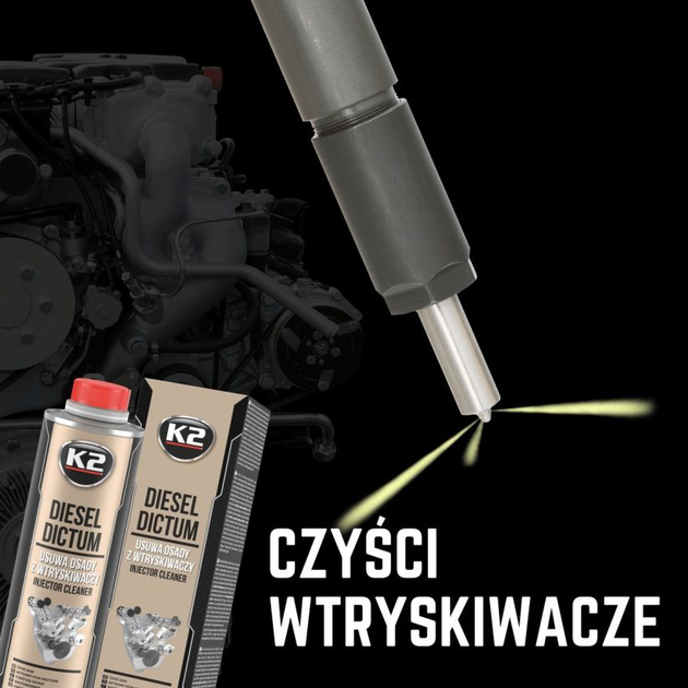 Присадка K 2 для очищення форсунок diesel dictum 500 мл w 325 (5906534016126) - зображення 4