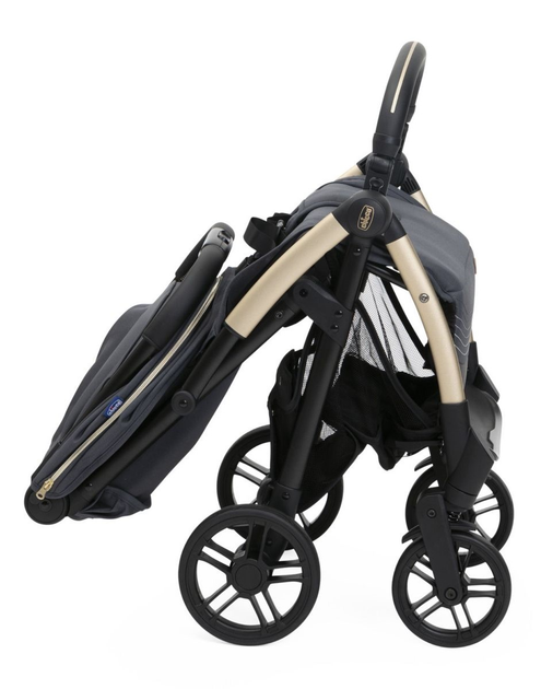 Прогулянкова коляска дитяча Chicco Goody X Plus Dark Shadow Темно-сіра (8058664173051) - зображення 8