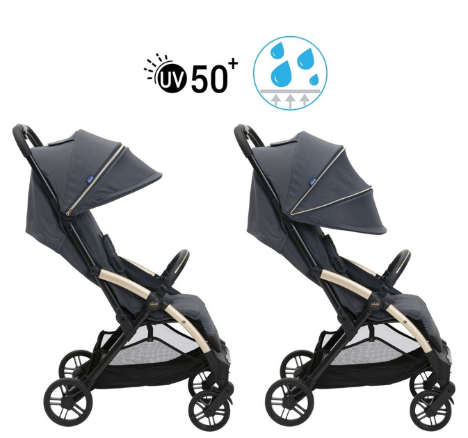 Прогулянкова коляска дитяча Chicco Goody X Plus Dark Shadow Темно-сіра (8058664173051) - зображення 10