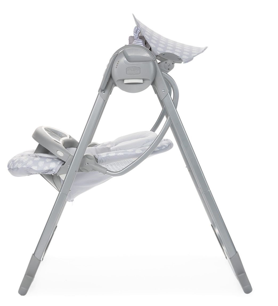 Дитяча гойдалка Chicco Polly Swing Up Сіра (8058664138647) - зображення 7