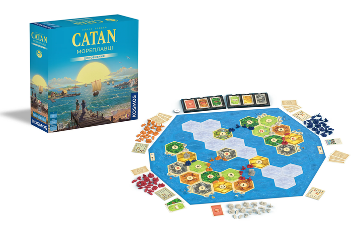 Настільна гра Rozum catan. Мореплавці (Seafarers) - зображення 4