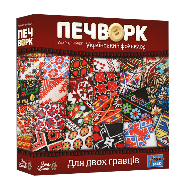 Настільна гра Lord of Boards Печворк. Український фольклор (Patchwork) - зображення 3