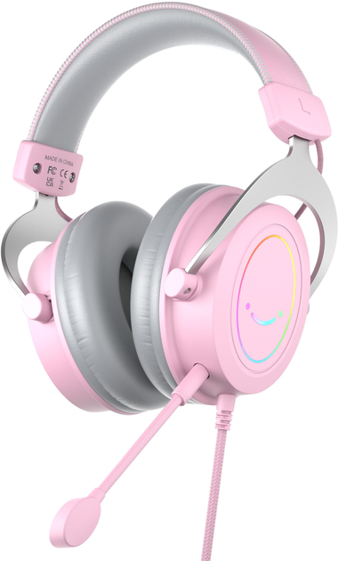 Słuchawki Fifine H3P AmpliGame RGB Pink (4820216974331) - obraz 2