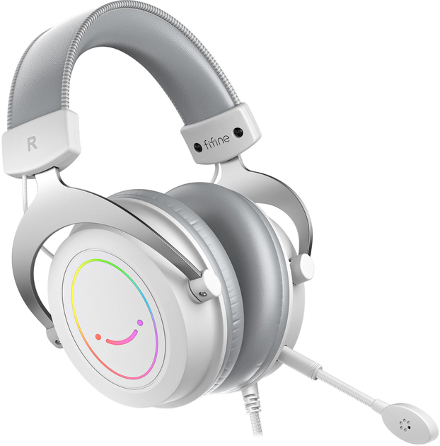 Słuchawki Fifine H3W AmpliGame RGB White (4820216974294) - obraz 4
