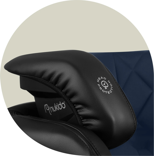 Fotelik samochodowy Nukido Louis Black-Blue (5903890619145) - obraz 11