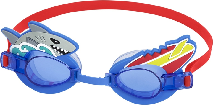 Okulary do pływania Bestway 21080 AquaPals Rekin (6941607330906) - obraz 1
