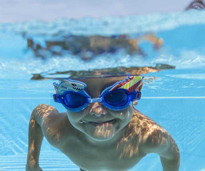 Okulary do pływania Bestway 21080 AquaPals Rekin (6941607330906) - obraz 8