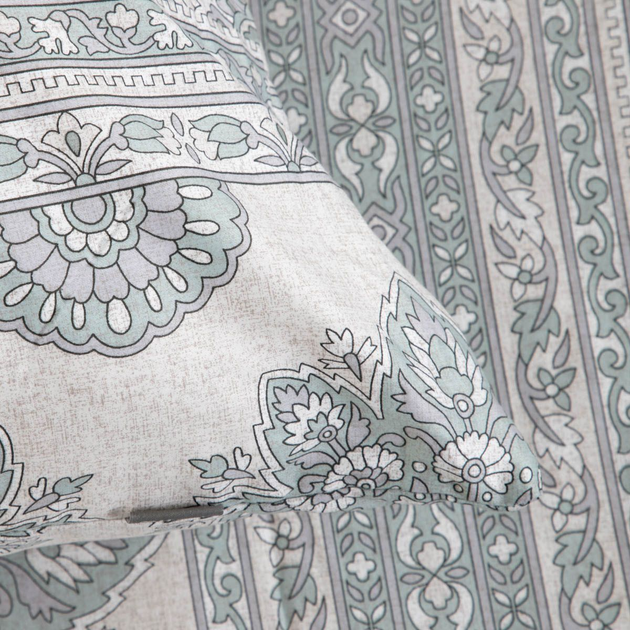 Komplet pościeli Homla Motifs King Size satynowy w ornamentalne wzory 200 x 220 cm (5904183852645) - obraz 3