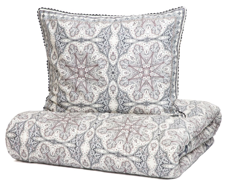 Komplet pościeli Homla Scarla Premium King Size Poszewka na pościel 200 x 220 cm + 2 poszewki na poduszki 50 x 60 cm satynowy (5904183880723) - obraz 2