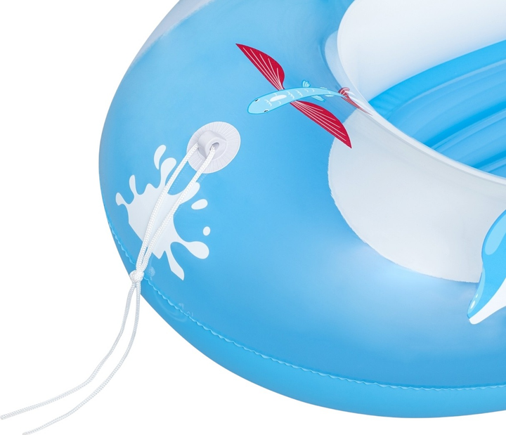 Łódka do pływania Bestway 34037 Delfin 1.02 m x 69 cm Blue (6941607347577) - obraz 4