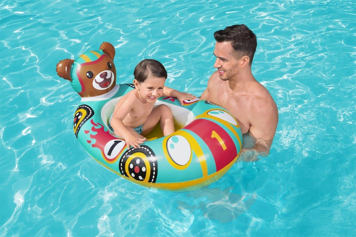 Łódka do pływania Bestway 34170 Miś 109 x 69 cm (6941607327807) - obraz 4