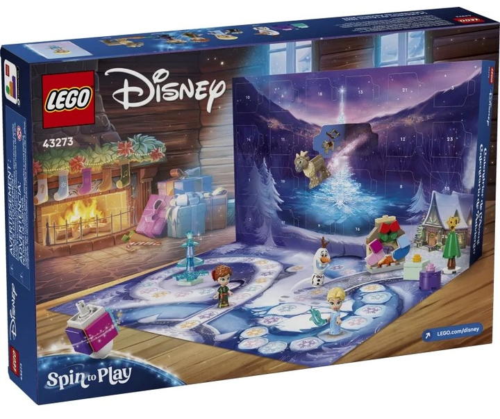 Конструктор LEGO Disney Адвент - календар 2025 рік 231 деталь 43273 (5702017812991) - зображення 3
