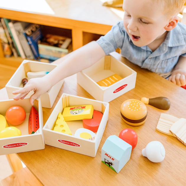 Ігровий набір Melissa & Doug Дерев'яна Їжа (681147005174) - зображення 8