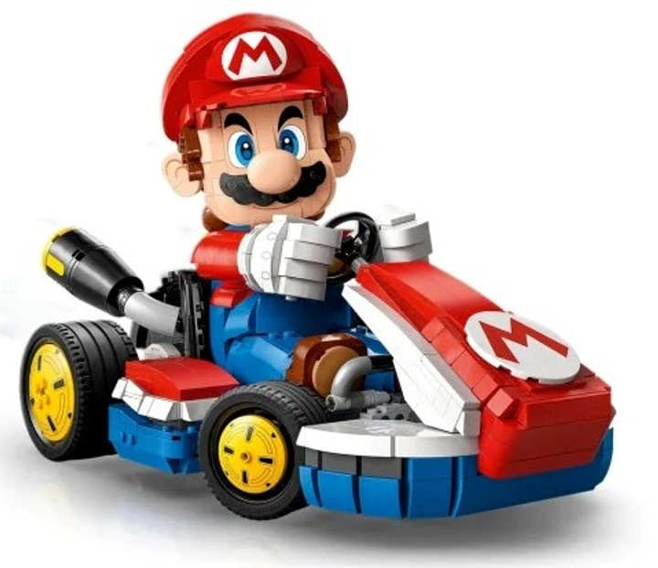 Конструктор LEGO Супер Mario Kart: Маріо в стандартному карті 1972 деталі 72037 (5702017816548) - зображення 2