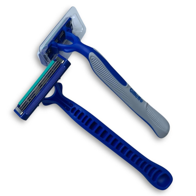 Одноразові бритви Gillette Blue3 Simple 8 шт чоловічі станки з 3 лезами, комфортне гоління - зображення 6