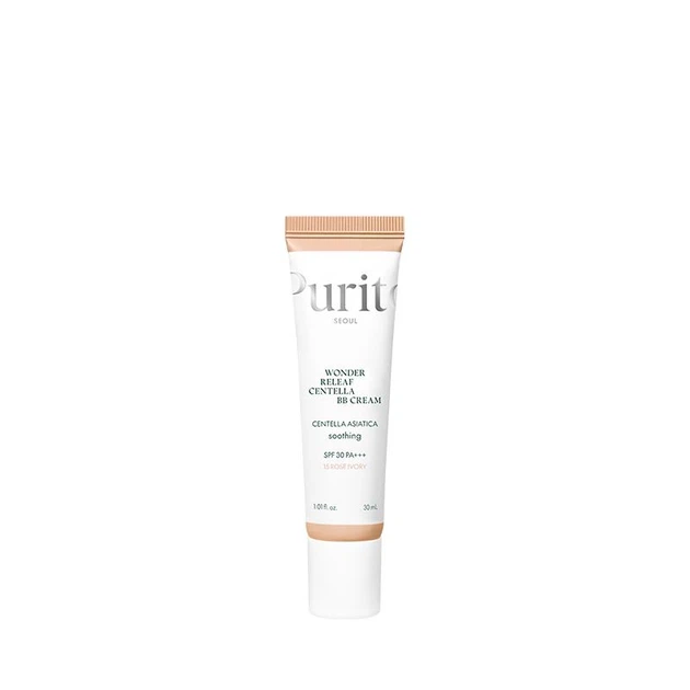 BB-крем с экстрактом центеллы Purito Cica Clearing BB Cream 15 тон Rose Ivory слоновая кость 30 мл - Фото 1 BB-крем с экстрактом центеллы Purito Cica Clearing BB Cream 15 тон Rose Ivory слоновая кость 30 мл - изображение 1