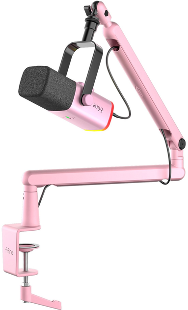 Mikrofon dynamiczny Fifine TAM8P USB/XLR Pink - obraz 1