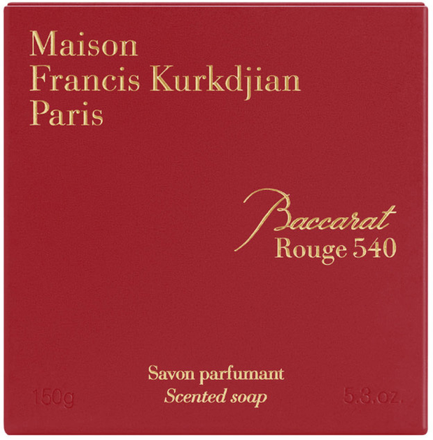 Тверде мило Maison Francis Kurkdjian Baccarat Rouge 540 парфумоване 150 г (3700559617038) - зображення 3