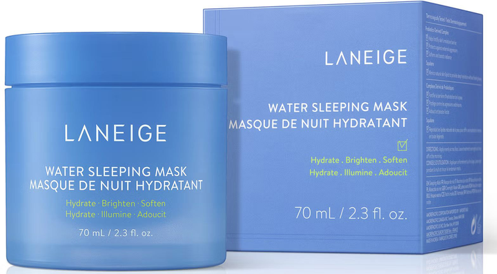 Maseczka nawilżająca do twarzy Laneige Water Sleeping nocna 70 ml (8809803507417) - obraz 2