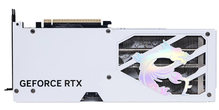 Відеокарта MSI RTX 5060 Ti 16G GAMING TRIO OC WHITE (RTX 5060 Ti 16G GAMING TRIO OC WHITE) (GDDR7, 128 bit, PCI-E v5.0 x8) - Фото 3 Відеокарта MSI RTX 5060 Ti 16G GAMING TRIO OC WHITE (RTX 5060 Ti 16G GAMING TRIO OC WHITE) (GDDR7, 128 bit, PCI-E v5.0 x8) - зображення 3