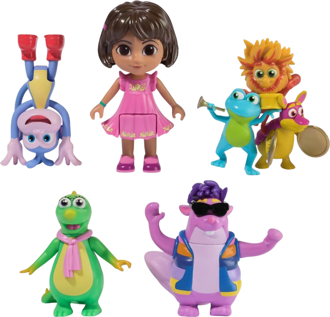 Набір фігурок Spin Master Dora the Explorer 7 шт (681147077737) - зображення 2