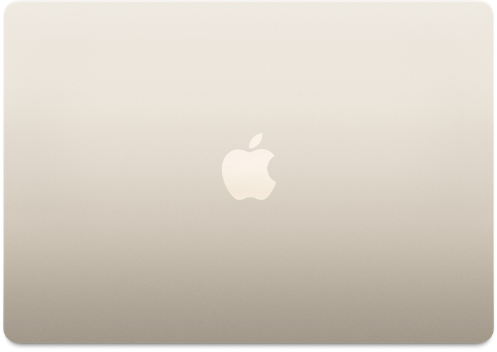 Laptop Apple MacBook Air 15.3" M3 16/512GB 2024 (APL_MXD33) (Qwerty + Cyrylica) Starlight - obraz 3