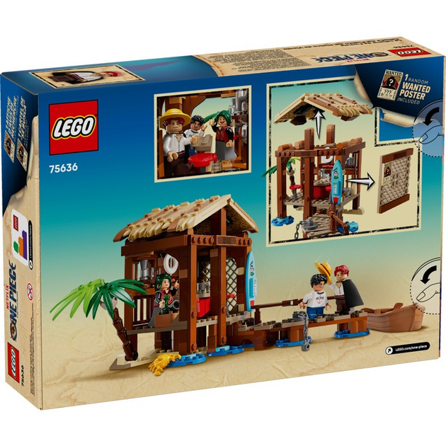 Zestaw klocków LEGO One Piece Chatka w wiosce Fuusha 299 elementów 75636 (5702017817996) - obraz 1