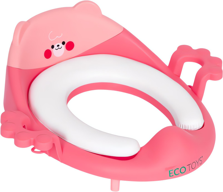 Сидіння для унітазу EcoToys рожеве 37х37х40.5 см (5905817005598) - зображення 3