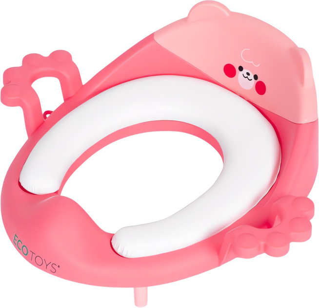 Сидіння для унітазу EcoToys рожеве 37х37х40.5 см (5905817005598) - зображення 5