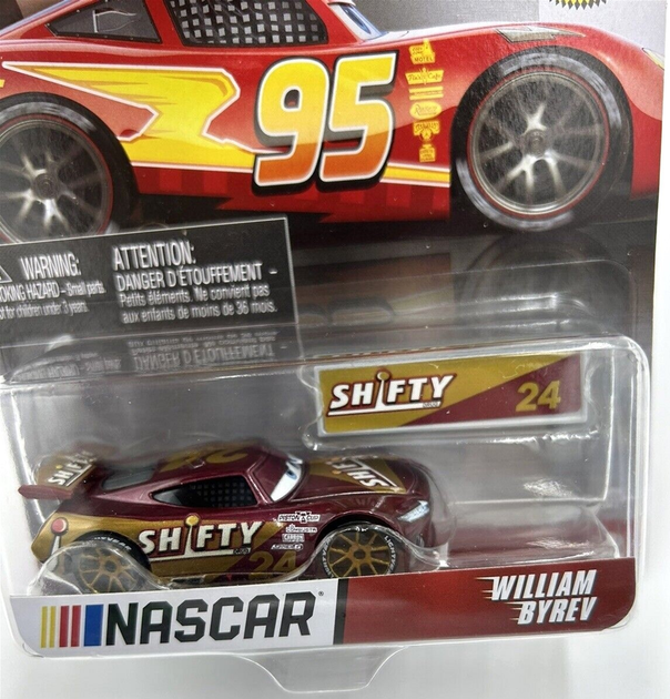 Maszyna Mattel Disney Pixar Cars Nascar William (0194735239788) - obraz 3