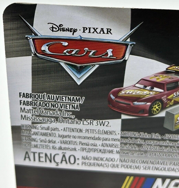 Maszyna Mattel Disney Pixar Cars Nascar William (0194735239788) - obraz 4
