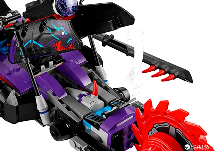 Конструктор LEGO NINJAGO Киллоу против Самурая X 556 деталей