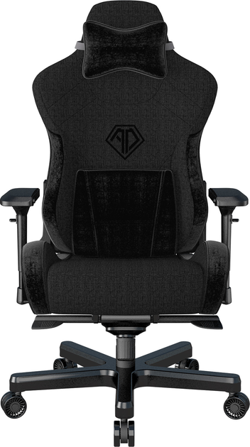 Fotel gamingowy Anda Seat T-Pro 2 Size XL Black (AD12XLLA-01-B-F) - obraz 1