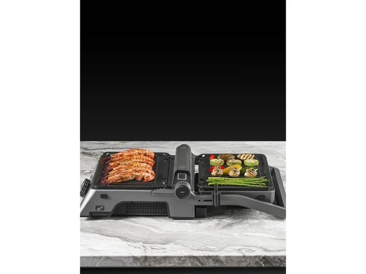 Електрогриль притискний Polaris PGP 7003 SMOKELESS Graphite - Фото 11 Електрогриль притискний Polaris PGP 7003 SMOKELESS Graphite - изображение 11