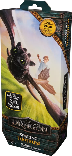 Figurka Toothless Spin Master How to Train Your Dragon (681147061385) - obraz 5