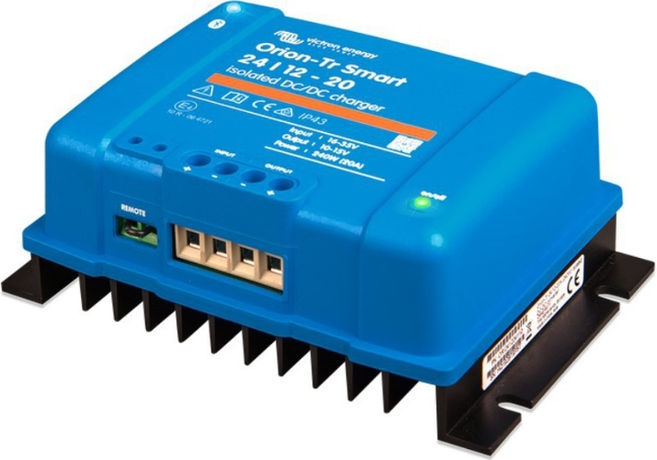 Автомобільний інвертор Victron Energy ORI241224120 Orion-Tr Smart 24/12-20В 240 Вт DC-DC (8719076046080) - зображення 3