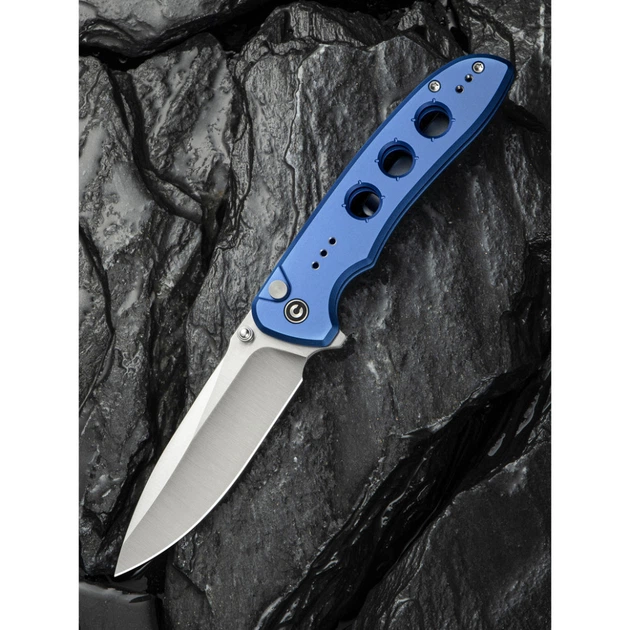 Складной туристический нож Civivi Hyperpulse, (8.9 см) 14C28N / Aluminum синий - изображение 10