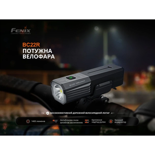 Велофара Fenix BC22R - зображення 7