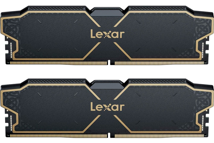 Оперативна пам'ять Lexar DDR5-6000 16384MB PC5-48000 (Kit of 2x8192) THOR OC Black (LD5U08G60C38LG-RGD) - зображення 1