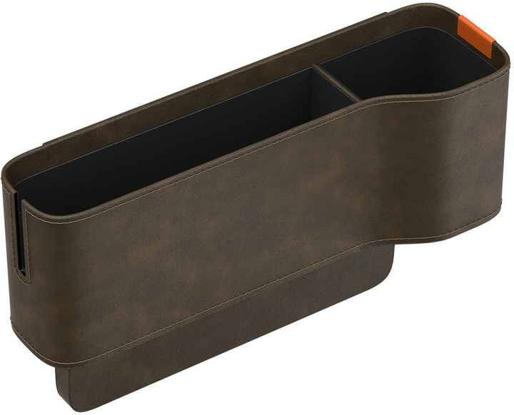 Organizer samochodowy Baseus OrganizeFun Series Car Console Storage Organizer Marble Brown (C20256502001-00) - obraz 3