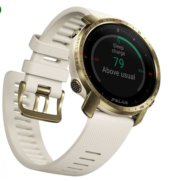 Смарт-годинник пульсометр Polar Grit X Pro Arctic Gold S/L (90085776) - Фото 10 Смарт-годинник пульсометр Polar Grit X Pro Arctic Gold S/L (90085776) - зображення 10