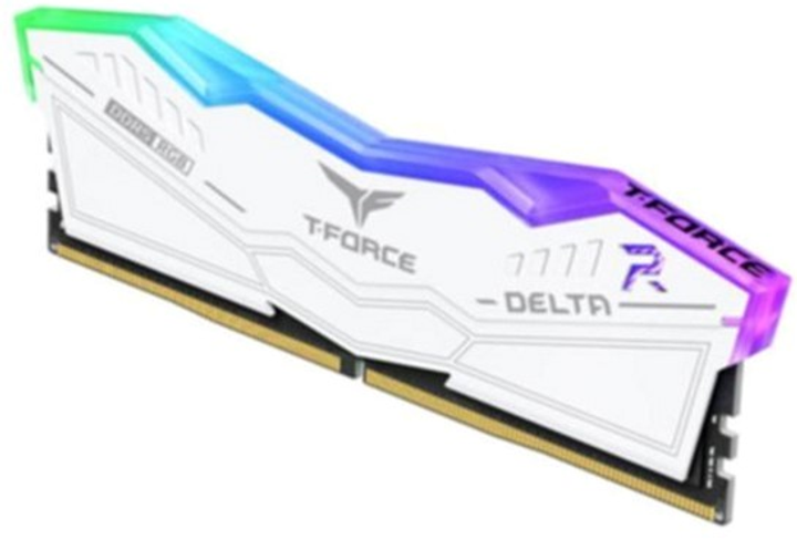 Pamięć RAM Team Group DDR5-6000 32768MB PC5-48000 (Kit of 2x16384) T-Force Delta RGB White (FF4D532G6000HC30DC01) - obraz 4