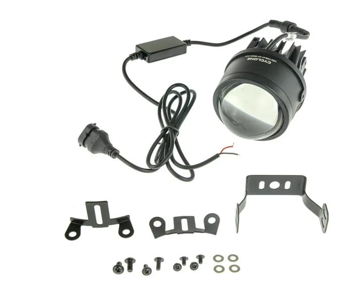 Фари LED ближ2шт. Фары LED ближний+дальний свет линзы BF-02 Cyclone 2.5" 35W/42W/12V/6000Kє+дальнє світло лінзи BF-02 Cyclone 2.5" 35W/42W/12V/6000K - изображение 2