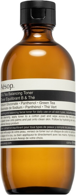 Toner nawilżający do twarzy Aesop B i Tea Balancing 200 ml (9319944002379) - obraz 1