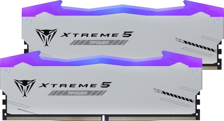 Оперативна пам'ять Patriot DDR5-8000 32768MB PC5-64000 (Kit of 2x16384) Viper Xtreme 5 MPower RGB Black (PVXR532G80C38KM) - зображення 2