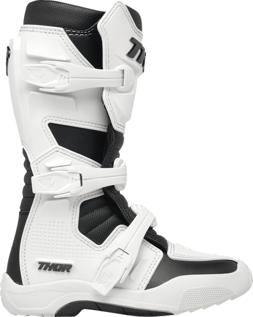 Мотоботи підліткові THOR BLITZ XR Youth, 1, Білий/Чорний (2837471) - изображение 6