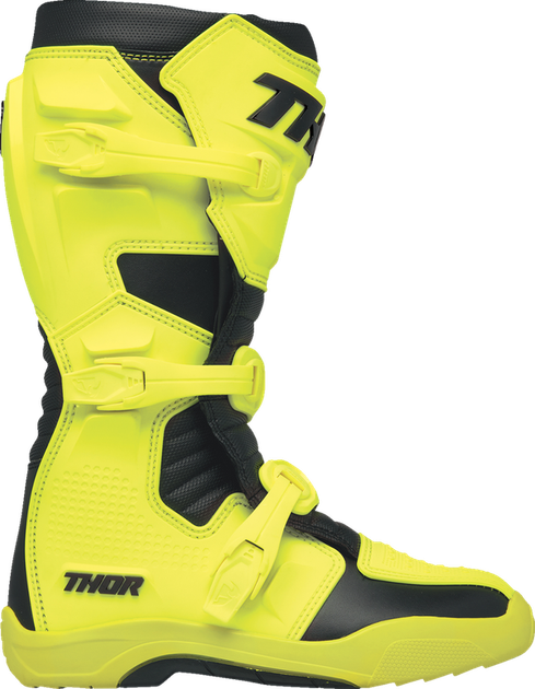Мотоботи THOR BLITZ XR, 7, Жовтий/Чорний (2837420) - изображение 4