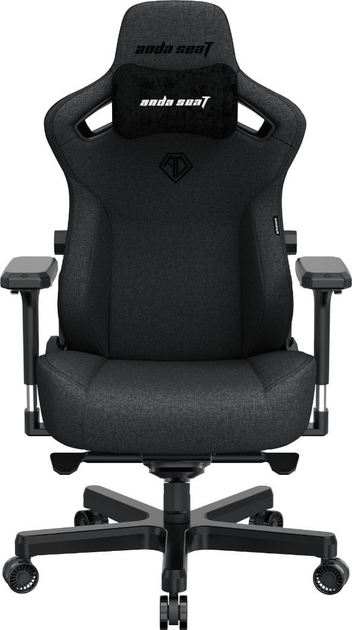 Fotel gamingowy Anda Seat Kaiser 3 Size L Dark Grey (AD12YDC-L-01-GB-CF) - obraz 1