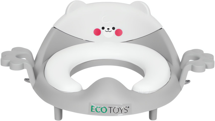 Сидіння для унітазу EcoToys сіре 37х37х40.5 см (5905817005581) - зображення 2