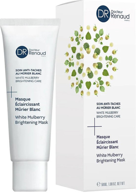Maseczka do twarzy Dr. Renaud White Mulberry rozświetlająca 50 ml (3701066206609) - obraz 1